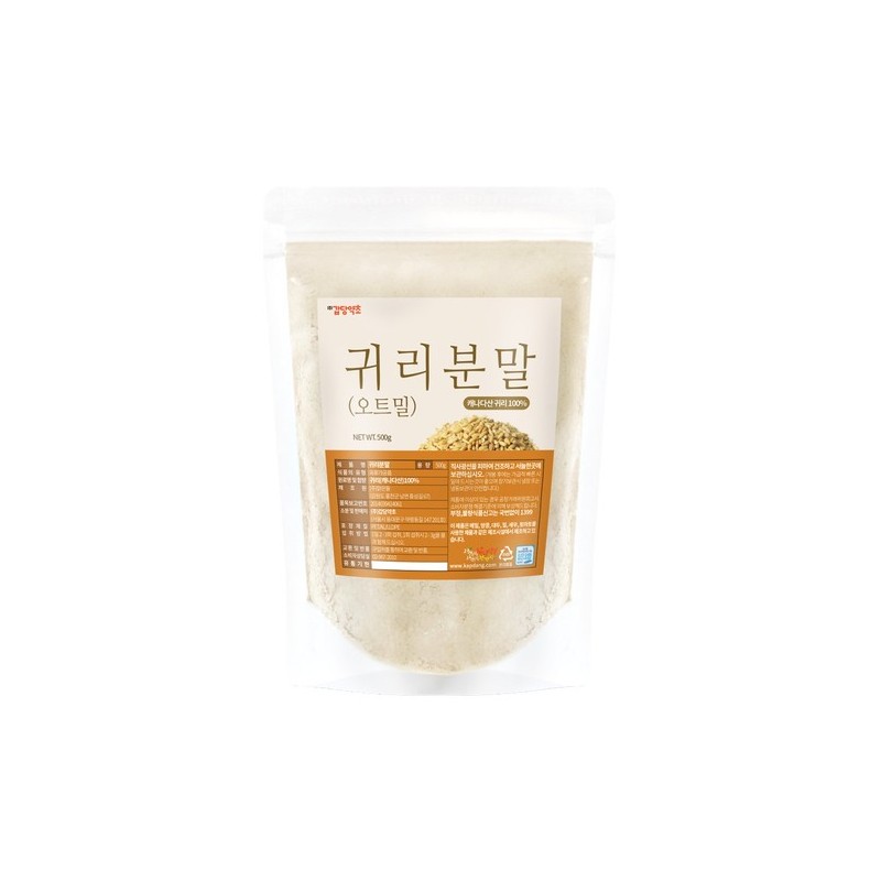Gapdang Herb Roasted Oat Powder 4KG (500g x 8 packs)