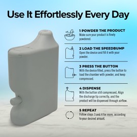 Portable Pepper Shaker - Versatile SnuffBulletSniffer, Our PowderSniffer SnortingKit are Available in White Color, Convenient BulletSpiceSniffer