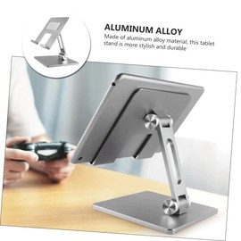 LABRIMP 1Pc Adjustable Laptop Cooling Rack Portable Desktop Stand for Ergonomic Use Silver Holder for All Laptop Lightweight and Stable Design for Office and Home