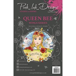 Pink Ink Designs Queen Bee-Clear Stamp, A5