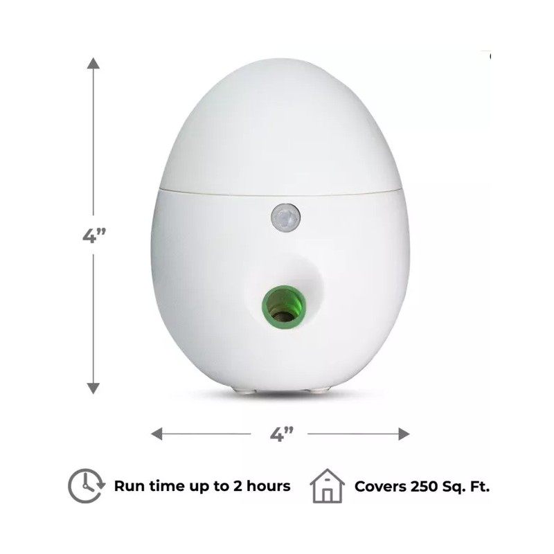 Green AIr New Green Air Nebulizing Waterless Motion Sensor Diffuser