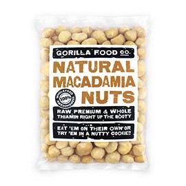 Gorilla Food Co. Macadamia Nuts Whole - 200g