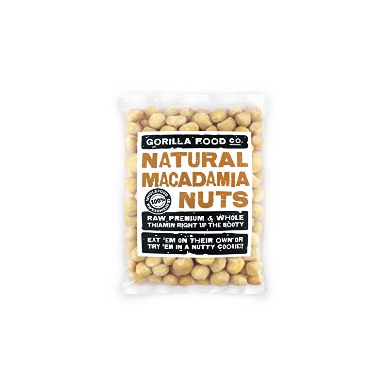 Gorilla Food Co. Macadamia Nuts Whole - 200g