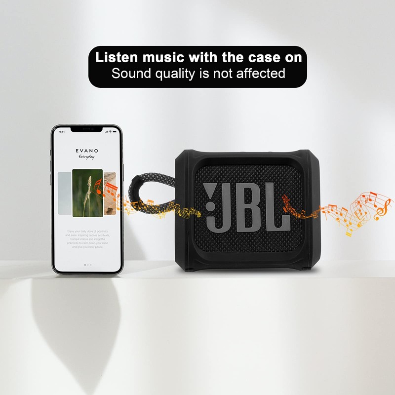 TXEsign TXesign Silicone Case Cover for JBL Go 3 Portable
