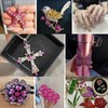 Beadsland 576pcs Flat Back Crystal Rhinestones Round Gems for Nail