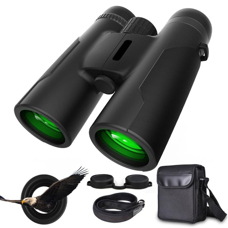 12X42 Binoculars Telescope High Power High Definition Binocular Night Vision