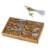 RAZ Imports NWT Set 6 RAZ Boxed 4.5" Glass Birds