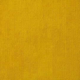 Quarter Report 14 Wale Corduroy Cushion Cover, Rib Mustard, Approx. 23.6 x 23.6 inches (60 x 60 cm), 100% Cotton, Brushed Smooth, Zipper Type [Made in Japan]
