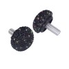 Bling Crystal Rhinestone Screw Caps Covers + Rust Resistant Stainless