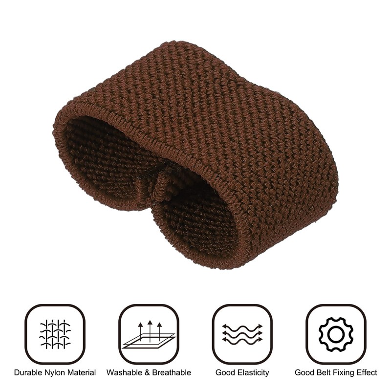 PATIKIL Elastic Belt Keepers, 10 Pack Strap Organizers Web Belt