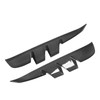2PCS Side Vent Frame Cover Dry Carbon Fiber Material Replacement