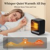 Lerat Space Heater, Portable Mini Heater for Indoor Use, 500W
