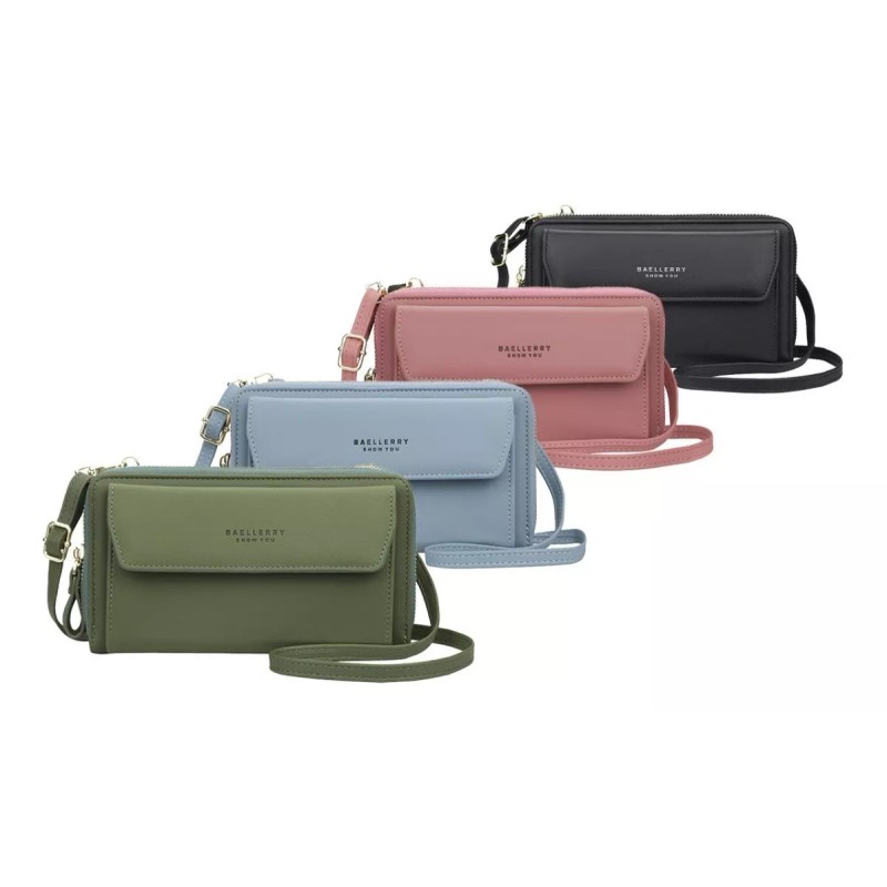 Atla Bandolera Bolsos De Mano Y Hombro Cartera Móvil Cuero