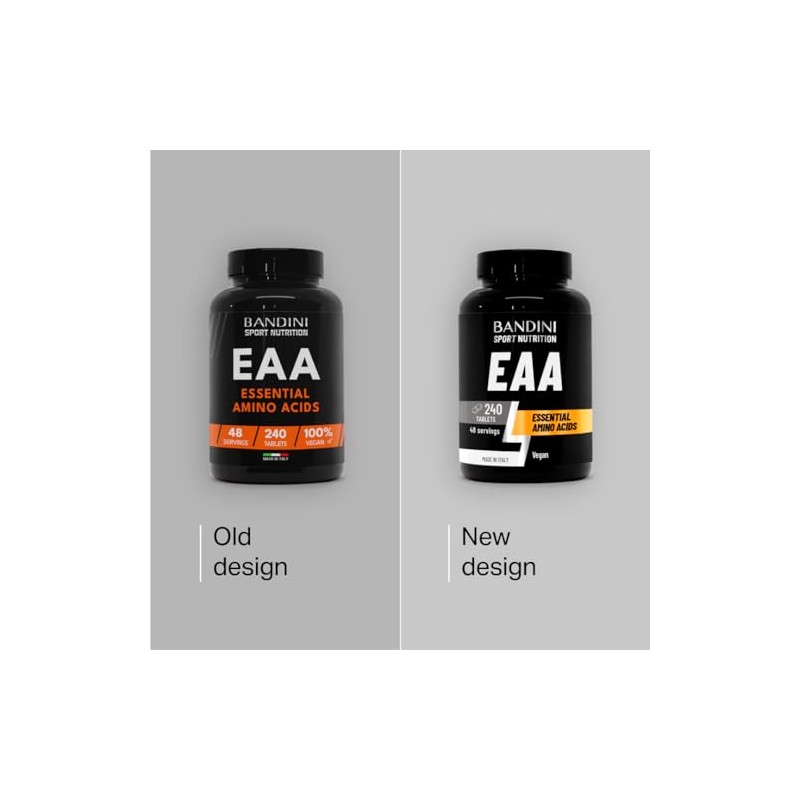 Bandini® EAA Essential Amino Acids 240 Tablets - with All