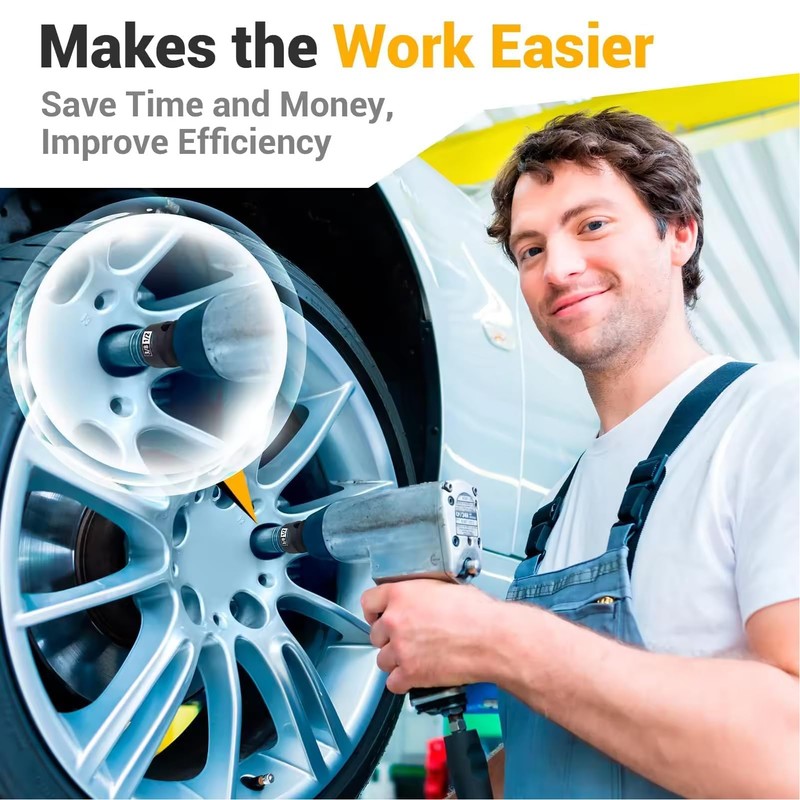 Socket Adapter Set Adapter 3/8 to 1/2, 1/4 to 3/8,