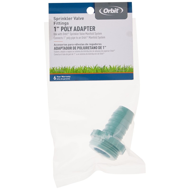 Orbit 57189 1" Poly Male Adapter for Orbit Valve Manifold
