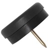 Adsamm® 4 x Plastic Gliders with Buffer and Nail /