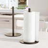Oil-Rubbed Bronze Paper Towel Holder - Free-Standing Kitchen Roll Holder,