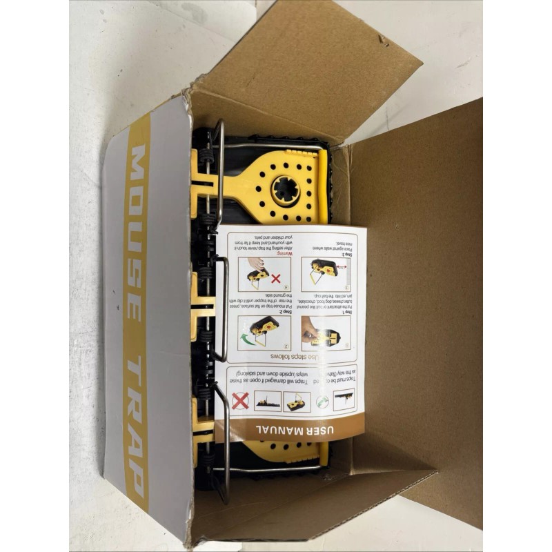 Jchope 6X Large Mouse Traps Rat Killer Snap Trap Power