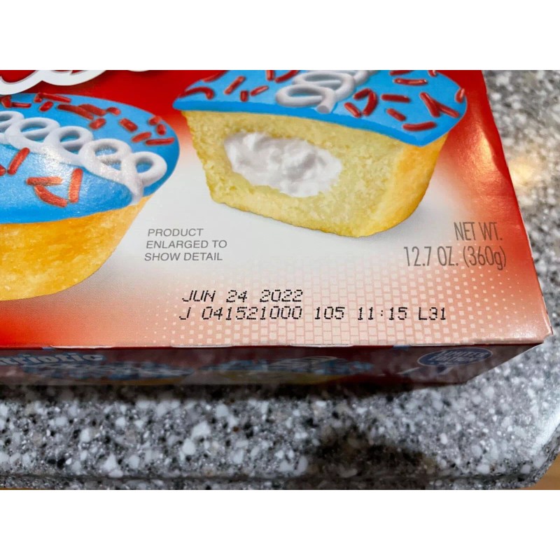 Hostess CupCakes PATRIOTIC 2021 - LE Box - 8 Cakes