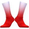Aero Cycling Socks Red/White Size 8-11 UK