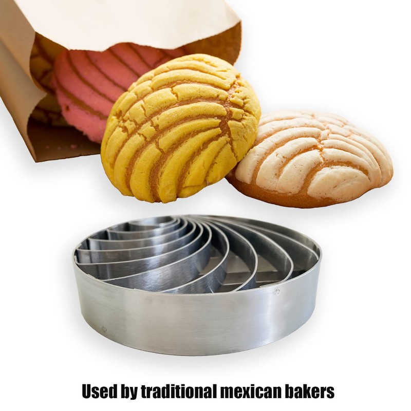 Cutter Mexican Bread Mold Made Of Stainless Steel 4.1 Inch,Stamp