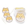 Vilphel Smile Dog Compressed Cellulose Kitchen Sponges 3 Counts Reusable