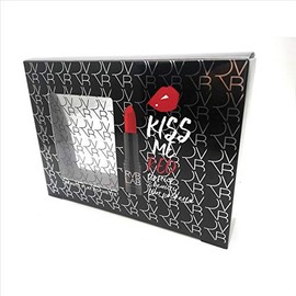 RVB LAB Make Up Kit Lip Kiss Me Red Rossetto n. 50+ Beauty Flat Pochette