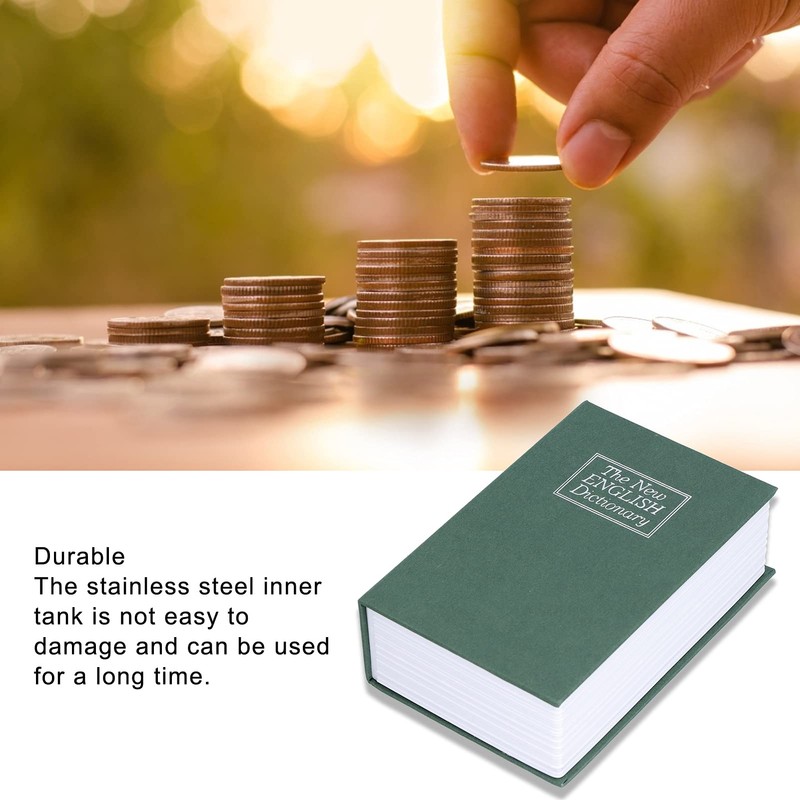 Alvinlite Book Safe with Combination Lock, Simulation Dictionary Book Safe