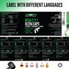 BCAA Ultra Caps - 365 Capsules with High Dose 1100