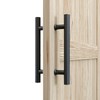 JUBEST 12" Push Pull Barn Door Handle, Double Side H