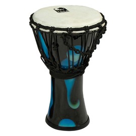 Toca SFMDJ-7BL Djembe - 7" (Blue Magma Freestyle)