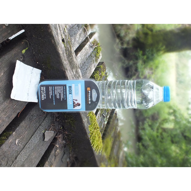 Pyramid Biox Aqua Chlorine Dioxide Water Treatment Tablets for Travellers