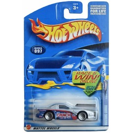 Hot Wheels Mustang Cobra, Race & Win Online Card #97 [Silver]