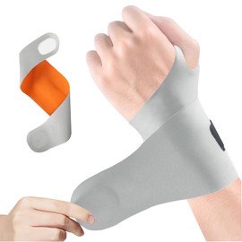 【2pcs】Wrist supporter attached tendon shaft joint protection thumb supporter pressure control base of thumb supporter protection prevention of injury wrist supporter ultra-thin, lightweight sweat-absorbing fast drying sports housework childcare Computer/