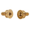 RISK Square Hole Center Shaft Fixing Screw Titanium Alloy Mountain