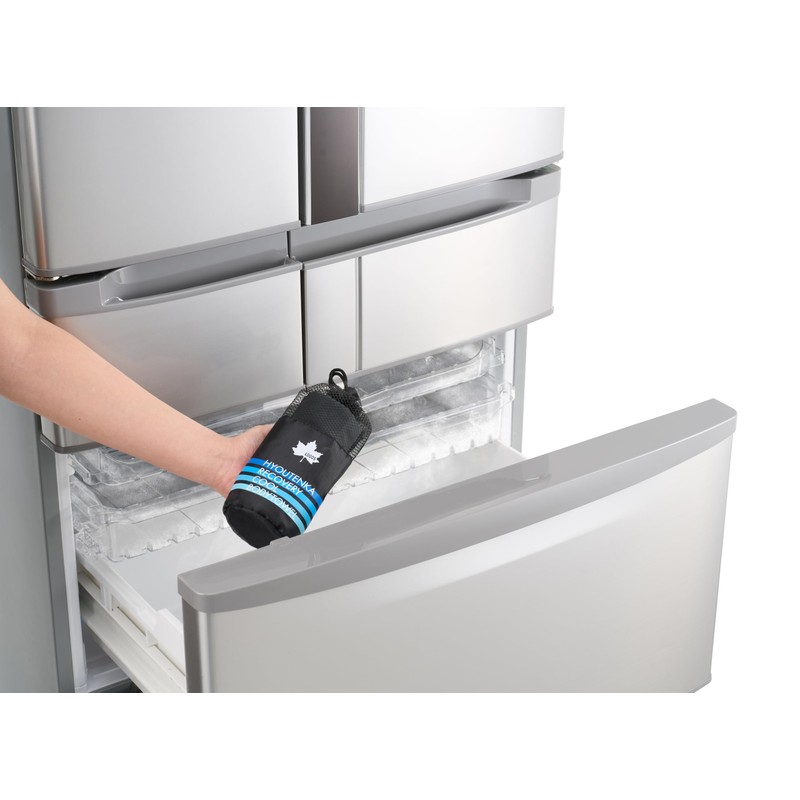 LOGOS 81336816 Low-freezing Recovery Cool Body Towel, Slim (Gray), Camping