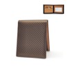FuninCrea Men's Small Wallet Men's Carbon Fibre RFID Wallet Men's