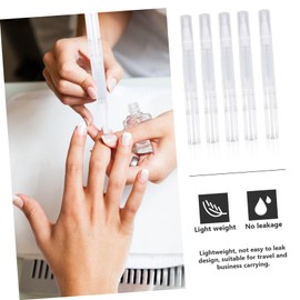 FOMIYES 15pcs Empty Nail Oil Pens 3ml Nail Brush Pens Safe Cosmetics Tube Ideal for Travel Personal Use