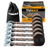 TUMAX 1" x 12' Lashing Straps Cargo Tie-Down Strap Up