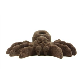 Atomik Rock Climbing Holds Bolt-On Spider in Brown