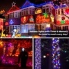 Brizled Color Changing Halloween Lights, 66ft 200 LED RGB Christmas