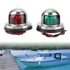 1 Pair Red & Green LED Navigation Light Signal Lamp