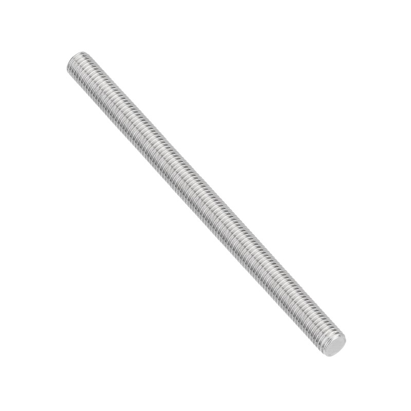 sourcing map Fully Threaded Rod, M12 x 180mm 304 Stainless