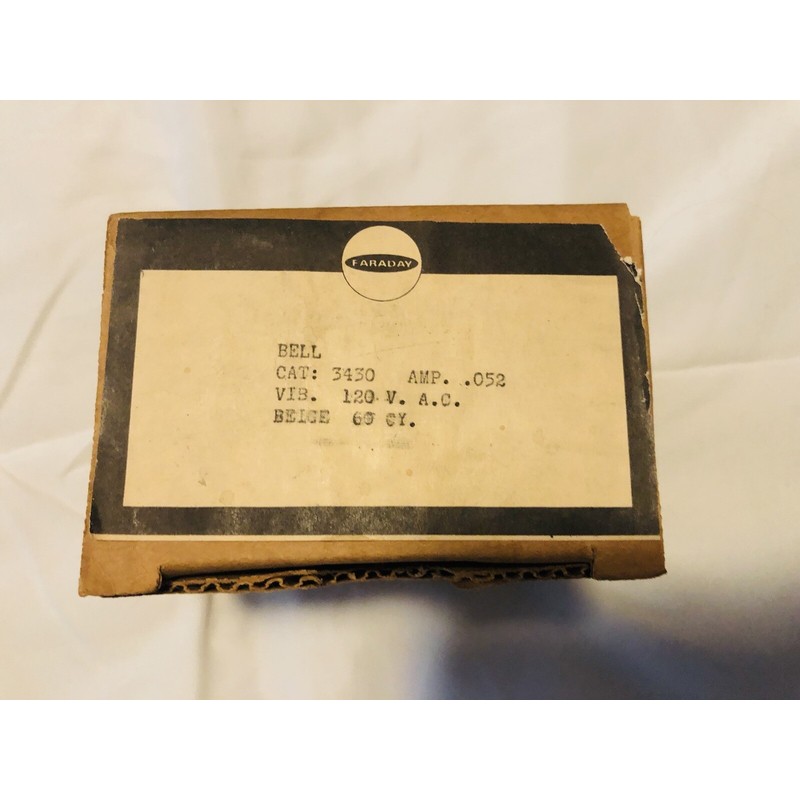 Faraday 3430 120V 0.52A Alarm Bell