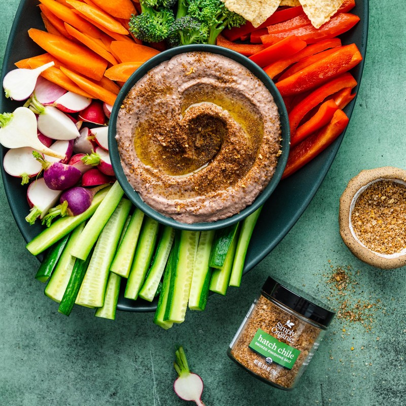 Simply Organic Hatch Chile Finishing Salts, 2.61 Ounce