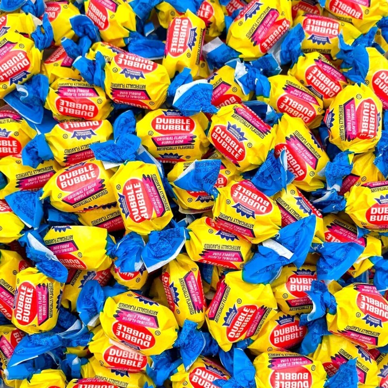 Dubble Bubble Bubble Gum - Original in a Resealable King