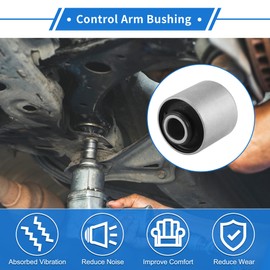 VekAuto 1 Pc Control Arm Suspension Bushing for Toyota Land Cruiser 80 1990-2001 Rear