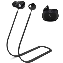 Anti-Lost Strap for Beats Studio Buds,Colorful Soft Strong Silicone Leash Sports Lanyard Accessories, Special Anti-Skid Design Earbuds Neck Rope Cord, Running Holder Connector