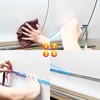 Width:1/2 inch (12mm) Self Adhesive Auto Trim Molding Strip Scratch-Proof